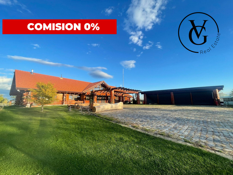 Domeniu complet utilat 4,9 ha, cu iazuri și Vila premium – Grădiștea – foto 1