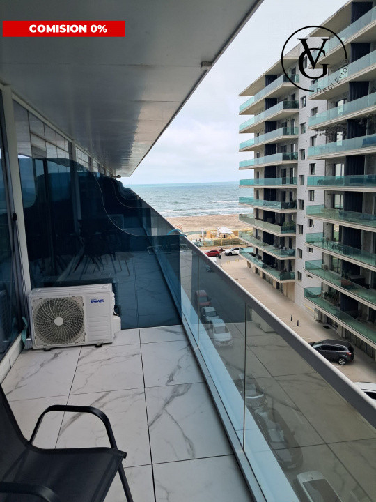 Studio mobilat modern – vedere laterală la mare – White Titanic – foto 1